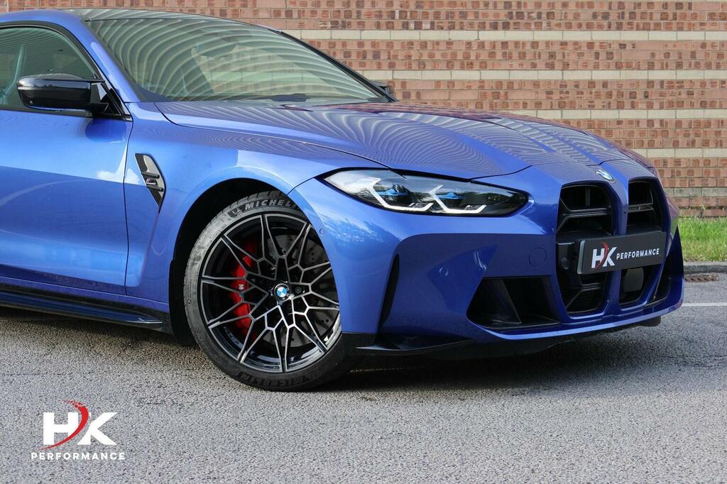 BMW M4 Coupe 3.0 Biturbo Competition Steptronic M Xdrive YC23UWF Blue #5