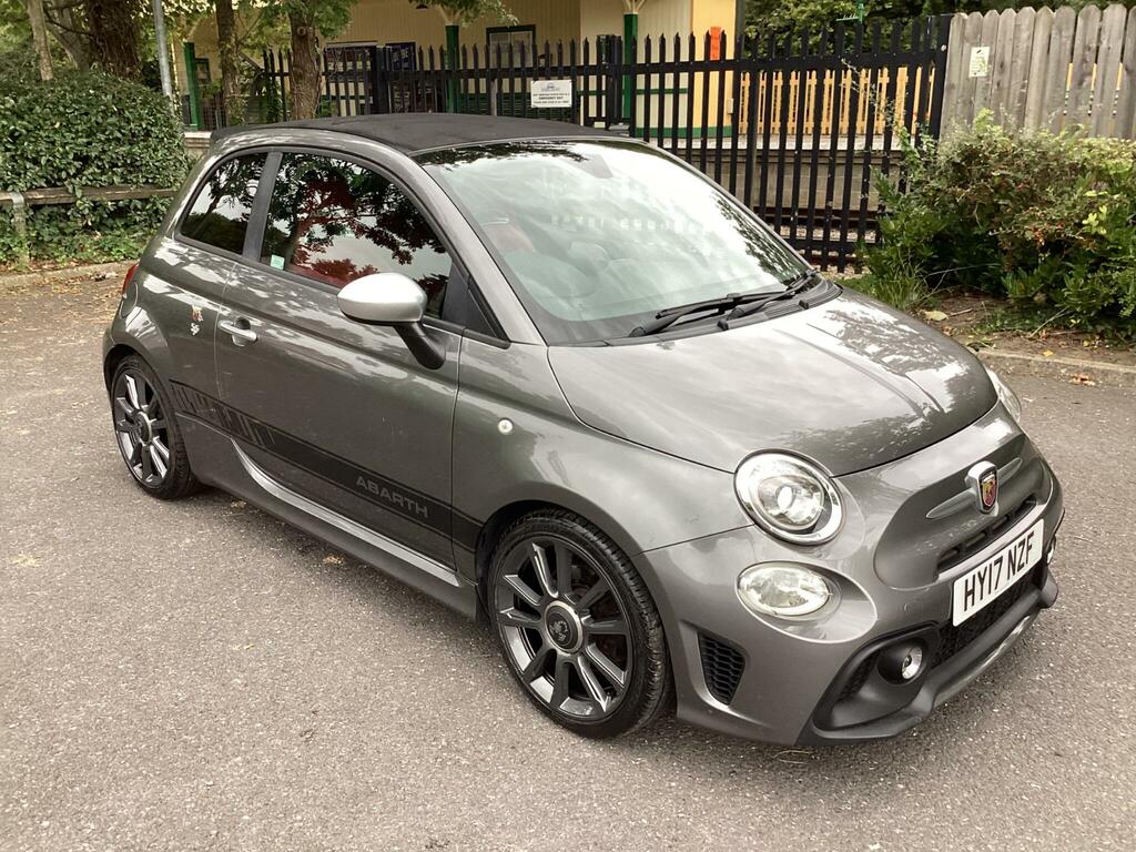 Abarth 595 1.4 T-jet Turismo Cabrio Euro 6 Grey