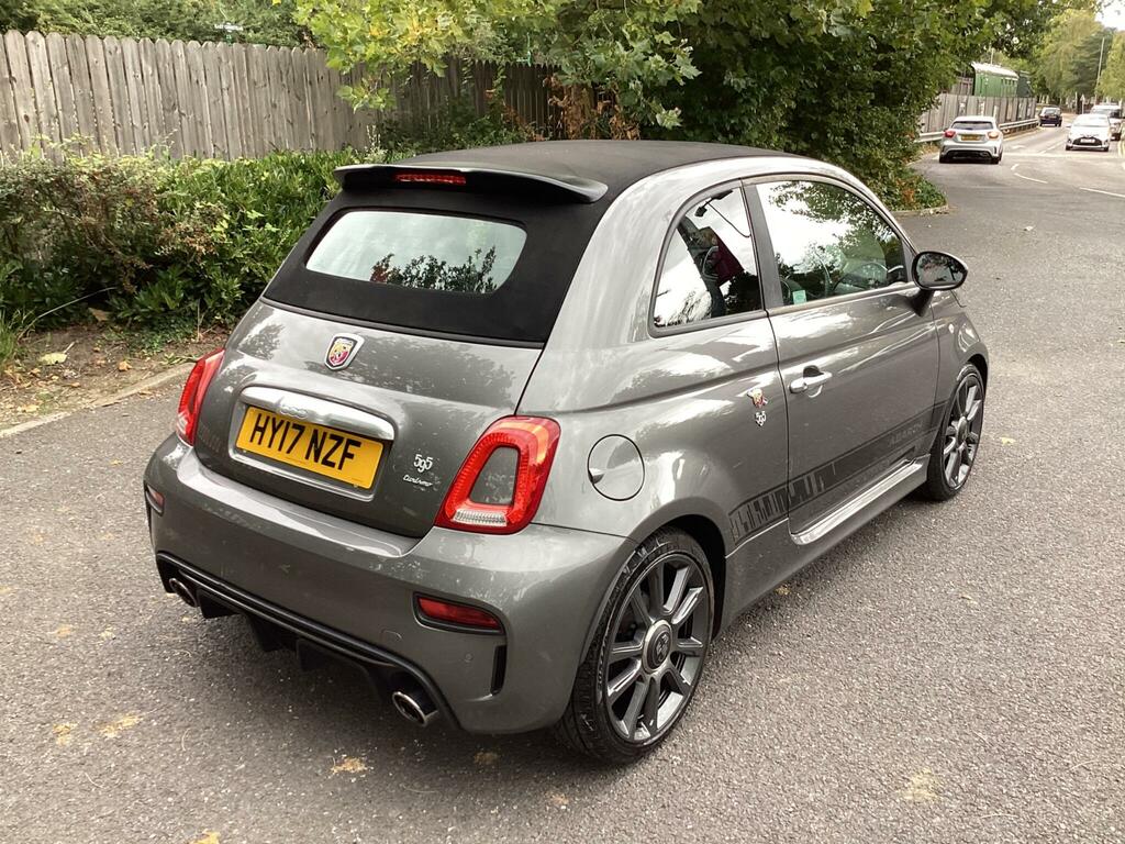 Abarth 595 1.4 T-jet Turismo Cabrio Euro 6 Grey #4