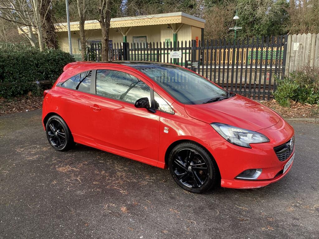 Vauxhall Corsa 1.4I Ecotec Limited Edition Euro 6 FH64UVR Red #2