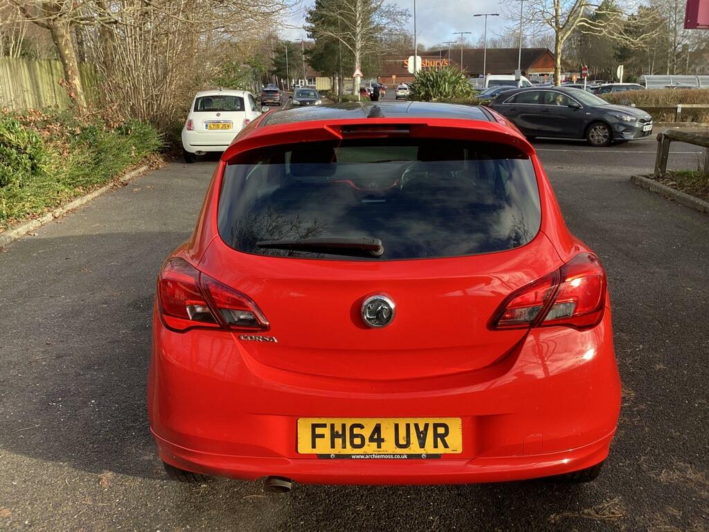 Vauxhall Corsa 1.4I Ecotec Limited Edition Euro 6 FH64UVR Red #5