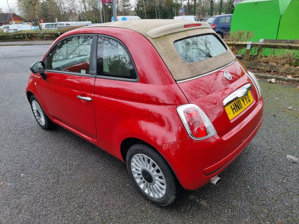 Fiat 500C 1.2 Pop Euro 5 Red #4