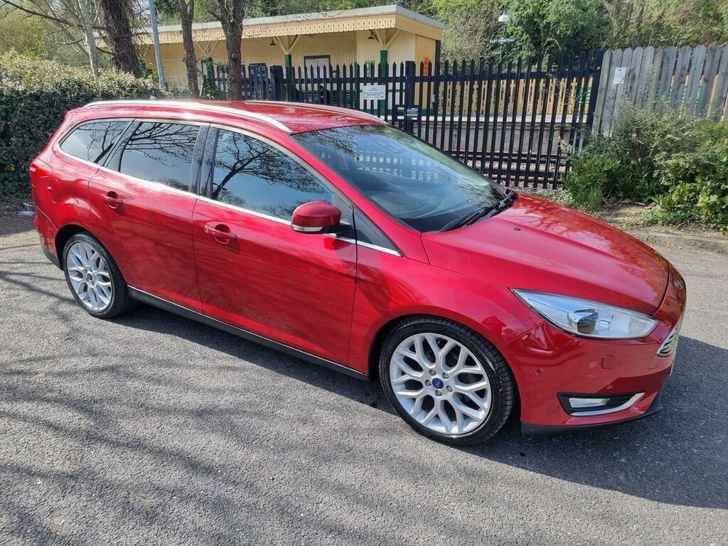 Ford Focus 1.5 Tdci Titanium X Powershift Euro 6 Ss Red #6