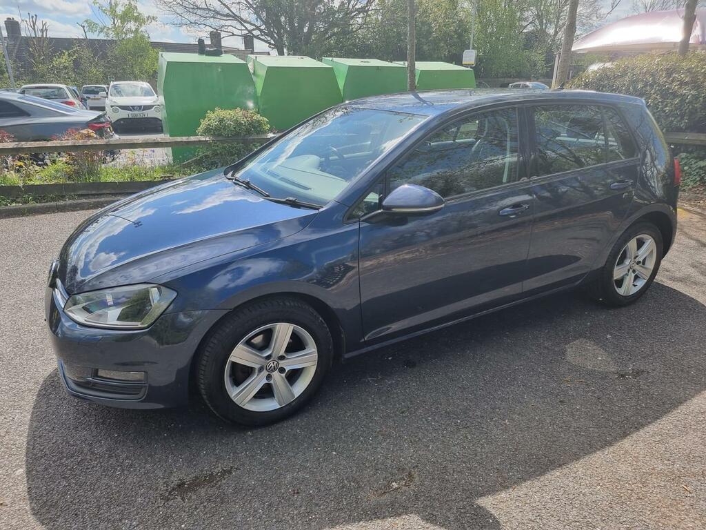 Volkswagen Golf 1.4 Tsi Bluemotion Tech Match Edition Euro 6 Ss GU66HHG Blue #4