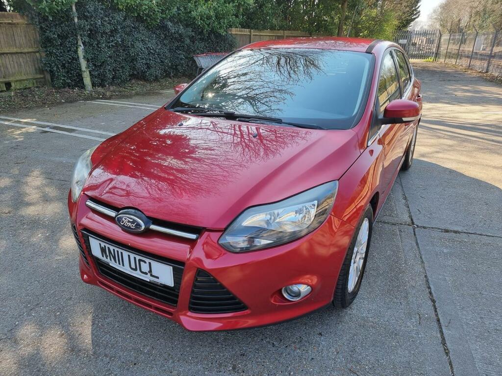 Ford Focus 1.6 Titanium Euro 5 WN11UCL Red #4