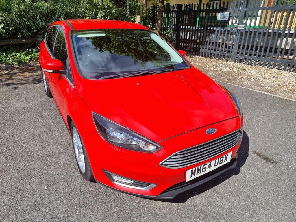 Ford Focus 1.0T Ecoboost Titanium Euro 6 Ss MM64UBX Red #2