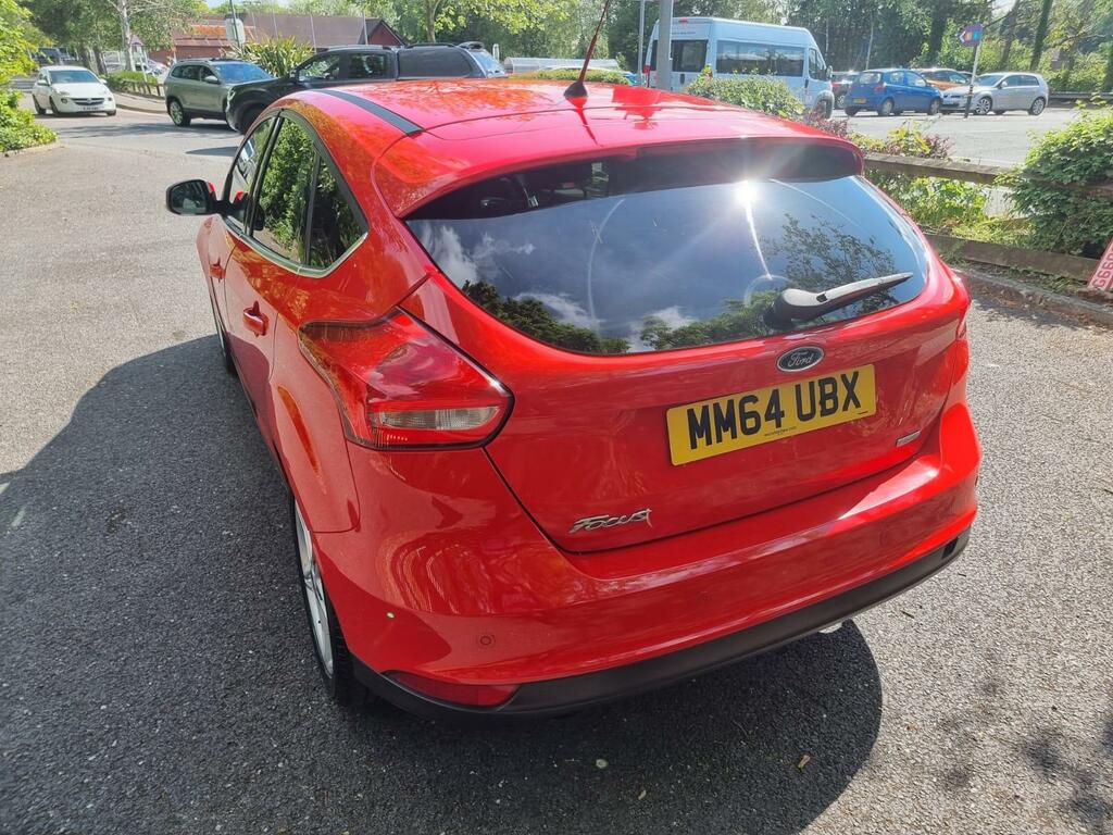 Ford Focus 1.0T Ecoboost Titanium Euro 6 Ss MM64UBX Red #5