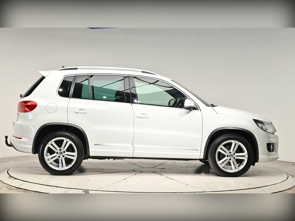 Volkswagen Tiguan 2.0 Tdi Bluemotion Tech R-line Dsg 4Wd Euro 6 Ss KY65XSG White #4