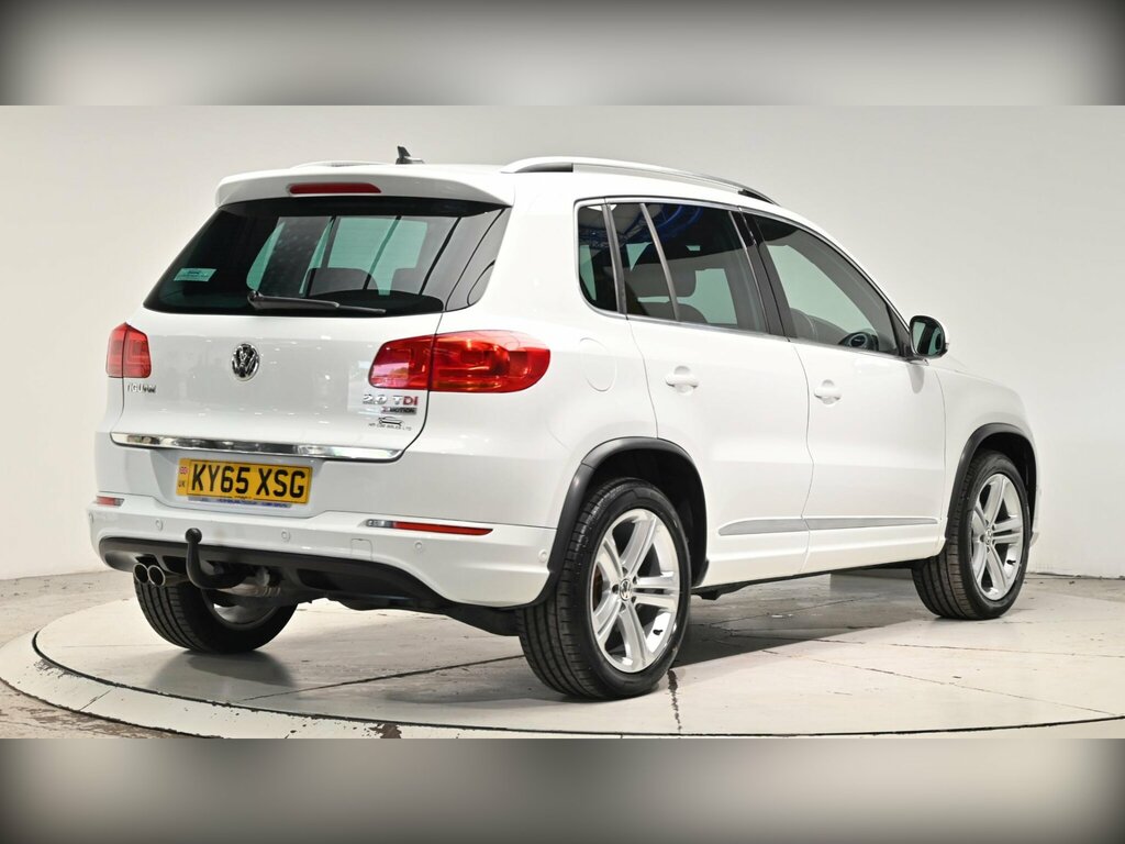 Volkswagen Tiguan 2.0 Tdi Bluemotion Tech R-line Dsg 4Wd Euro 6 Ss KY65XSG White #6