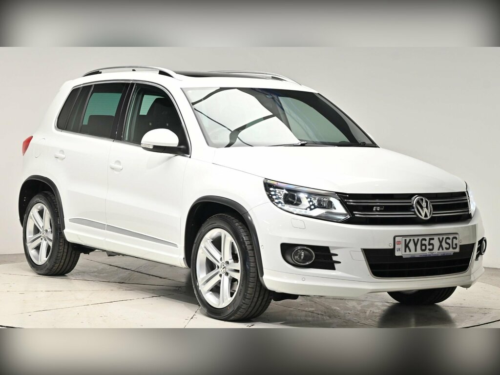 Volkswagen Tiguan 2.0 Tdi Bluemotion Tech R-line Dsg 4Wd Euro 6 Ss White
