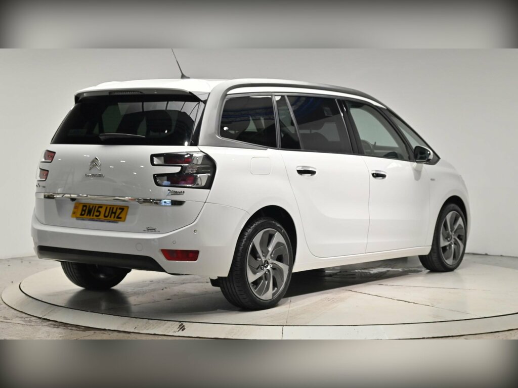 Citroen Grand C4 Picasso 2.0 Bluehdi Exclusive Eat6 Euro 6 Ss White #6