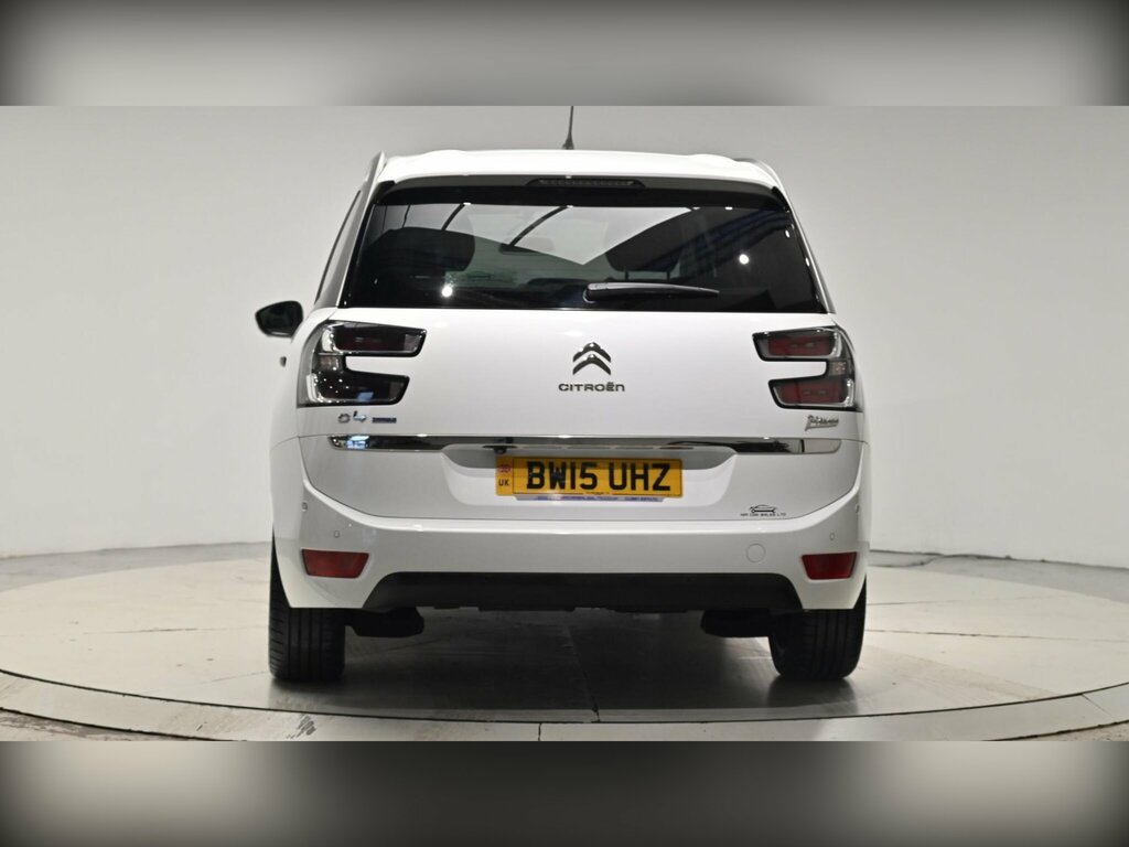 Citroen Grand C4 Picasso 2.0 Bluehdi Exclusive Eat6 Euro 6 Ss White #5