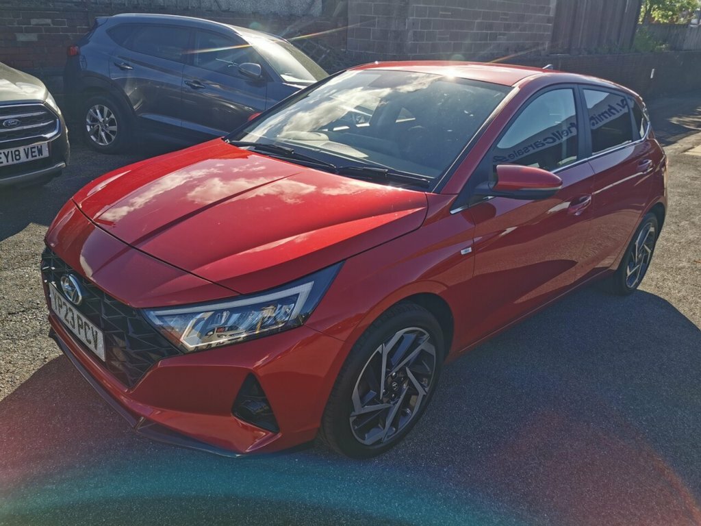 Hyundai I20 1L Premium YP23PCV Red #3