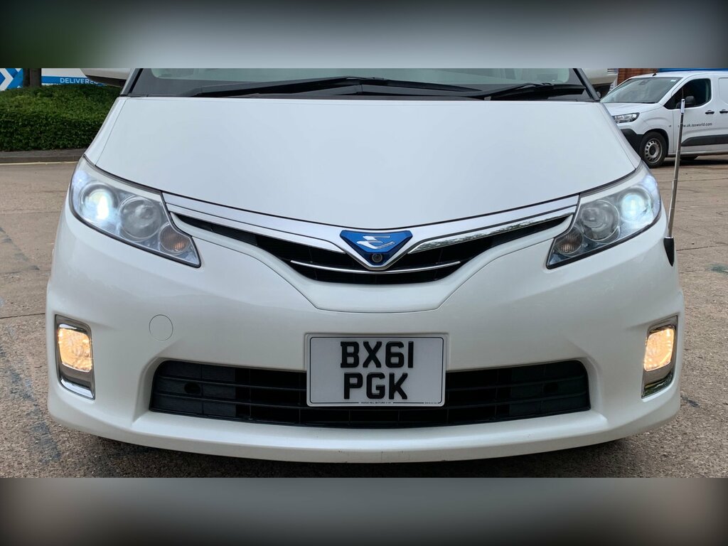 Toyota Estima G Model 2.4 Hybrid 7 Seats 4Wd Ulez White #5