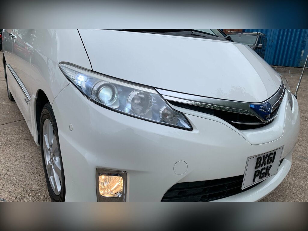 Toyota Estima G Model 2.4 Hybrid 7 Seats 4Wd Ulez White #6