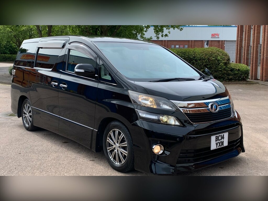 Toyota Vellfire Golden Eyes 2 3.5 V6 7 Seats 4Wd Ulez Black