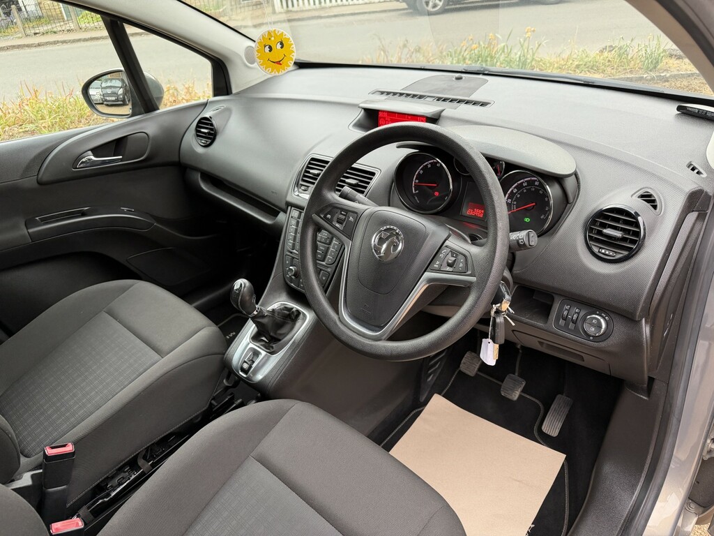 Vauxhall Meriva 1.4 Excite Low Mileage Full Service History Ac Blu Grey #5