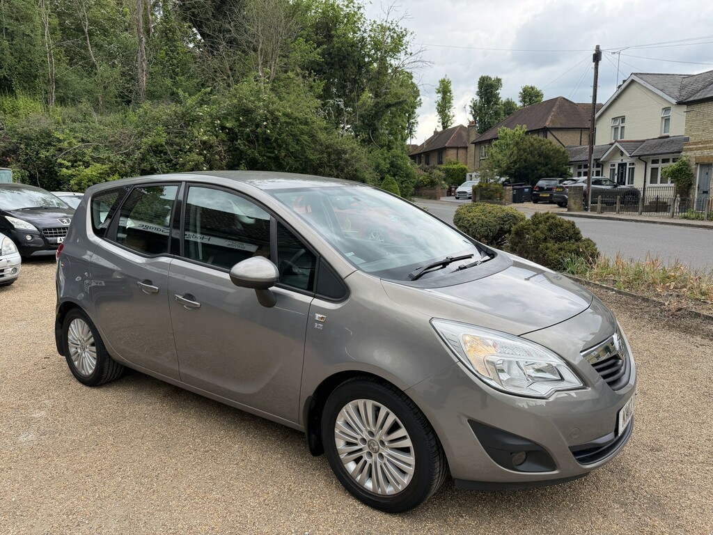 Vauxhall Meriva 1.4 Excite Low Mileage Full Service History Ac Blu Grey