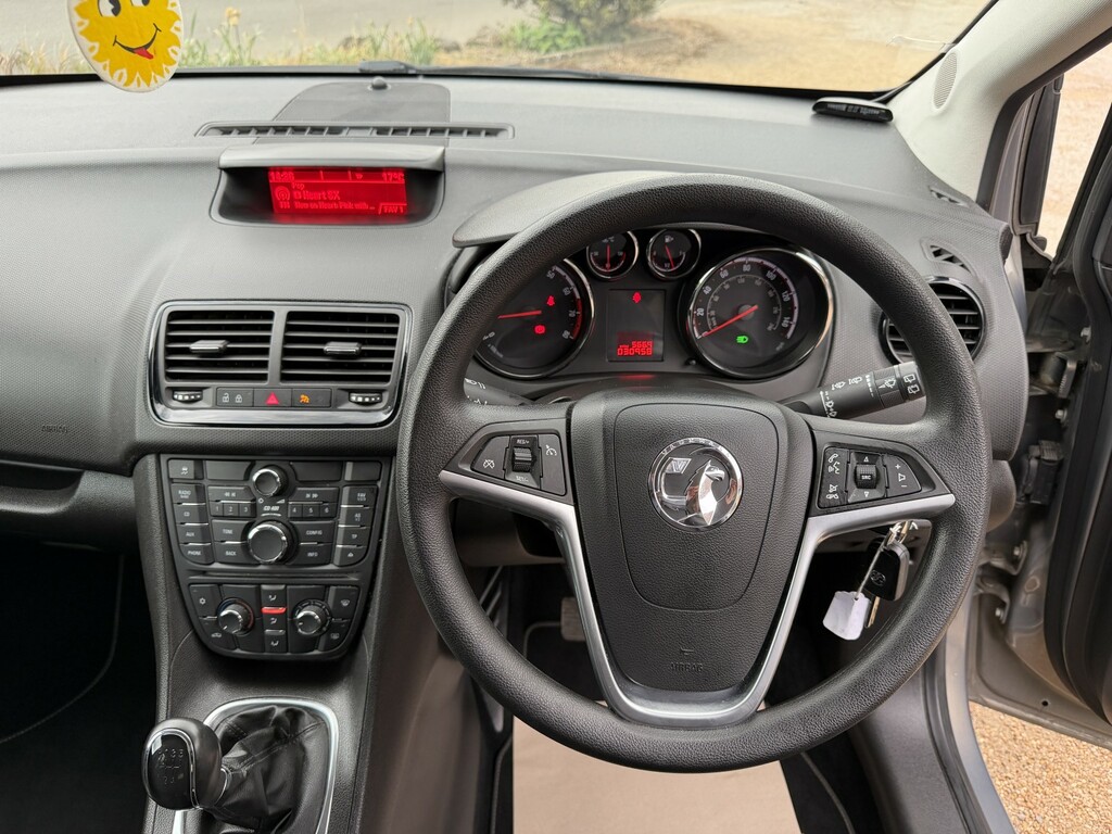 Vauxhall Meriva 1.4 Excite Low Mileage Full Service History Ac Blu Grey #6