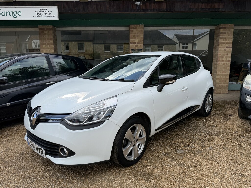 Renault Clio 0.9 Tce 90 Dynamique Nav Low Mileage Full Service White