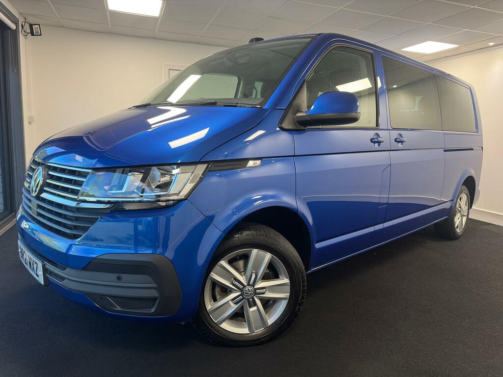 Volkswagen Transporter Shuttle 8 Seater 2.0 Tdi Se Minibus Doubl Blue