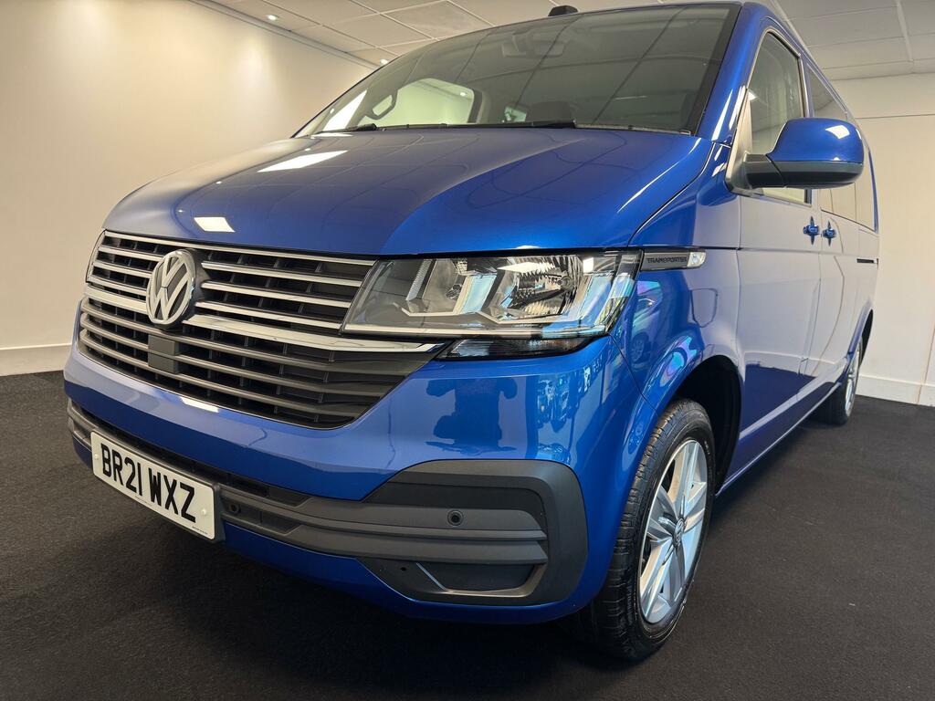 Volkswagen Transporter Shuttle 8 Seater 2.0 Tdi Se Minibus Doubl Blue #4