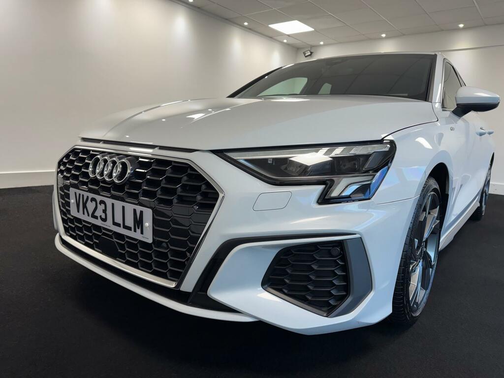 Audi A3 1.0 Tfsi 30 S Line Sportback Eur VK23LLM White #5