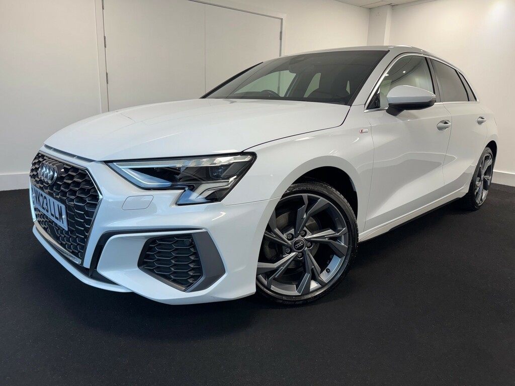 Audi A3 1.0 Tfsi 30 S Line Sportback Eur White