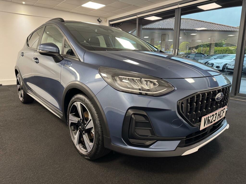 Ford Fiesta 1.0T Ecoboost Mhev Active Hatchback VN23HCF Blue #3