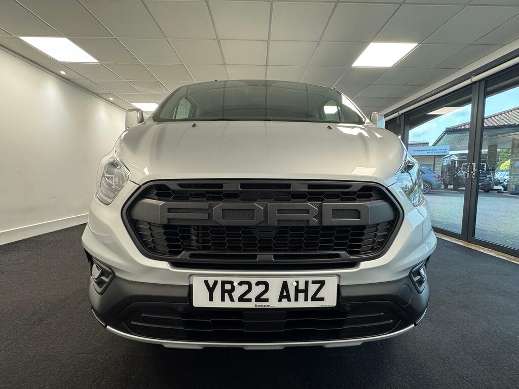 Ford Transit Custom 2 Berth Camper Van 2.0 300 Ecoblue Trail Panel Van YR22AHZ Silver #2