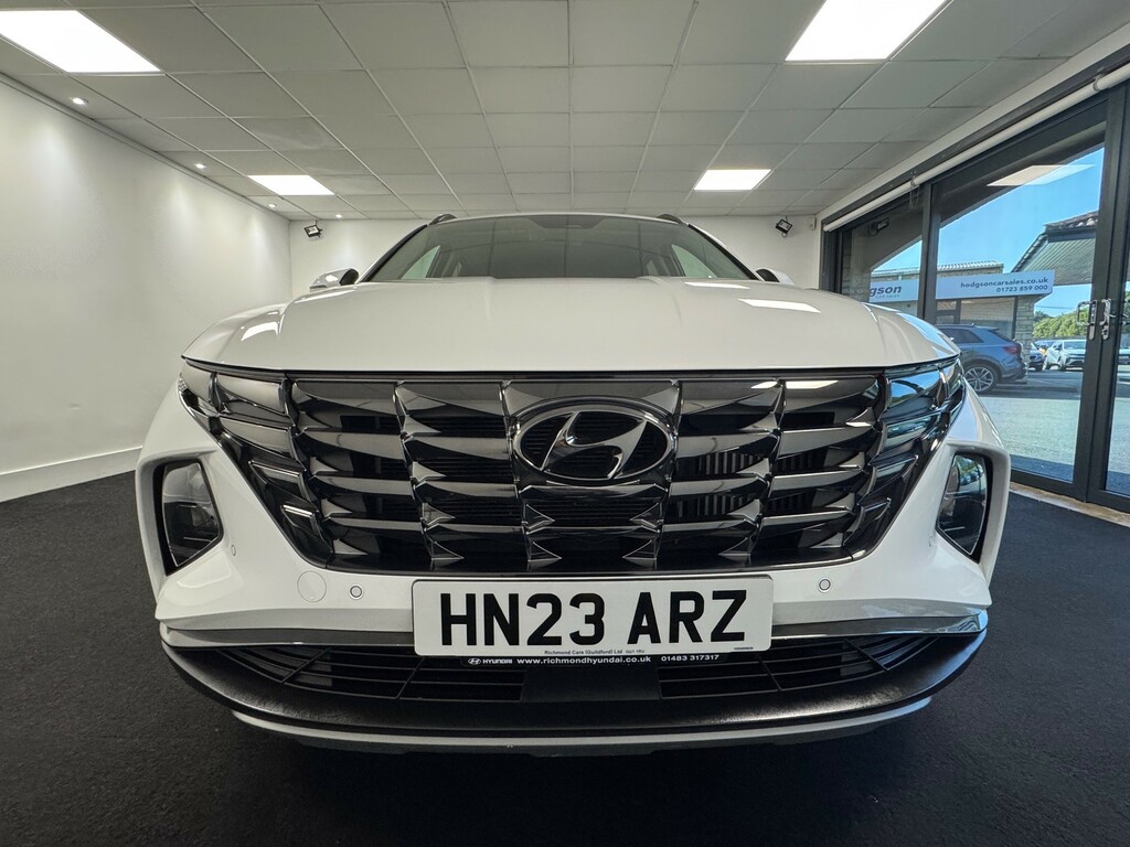 Hyundai Tucson 1.6 T-gdi Mhev Premium Suv Hy HN23ARZ White #2