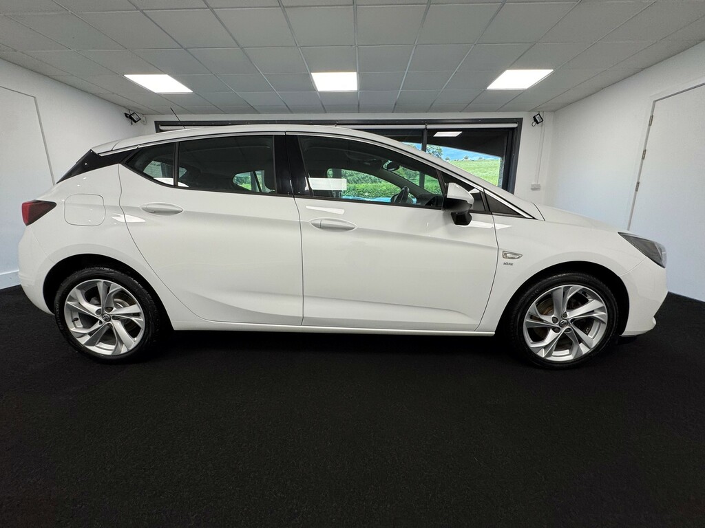 Vauxhall Astra 1.2 Turbo Sri Nav Hatchback Euro NV20EJZ White #6