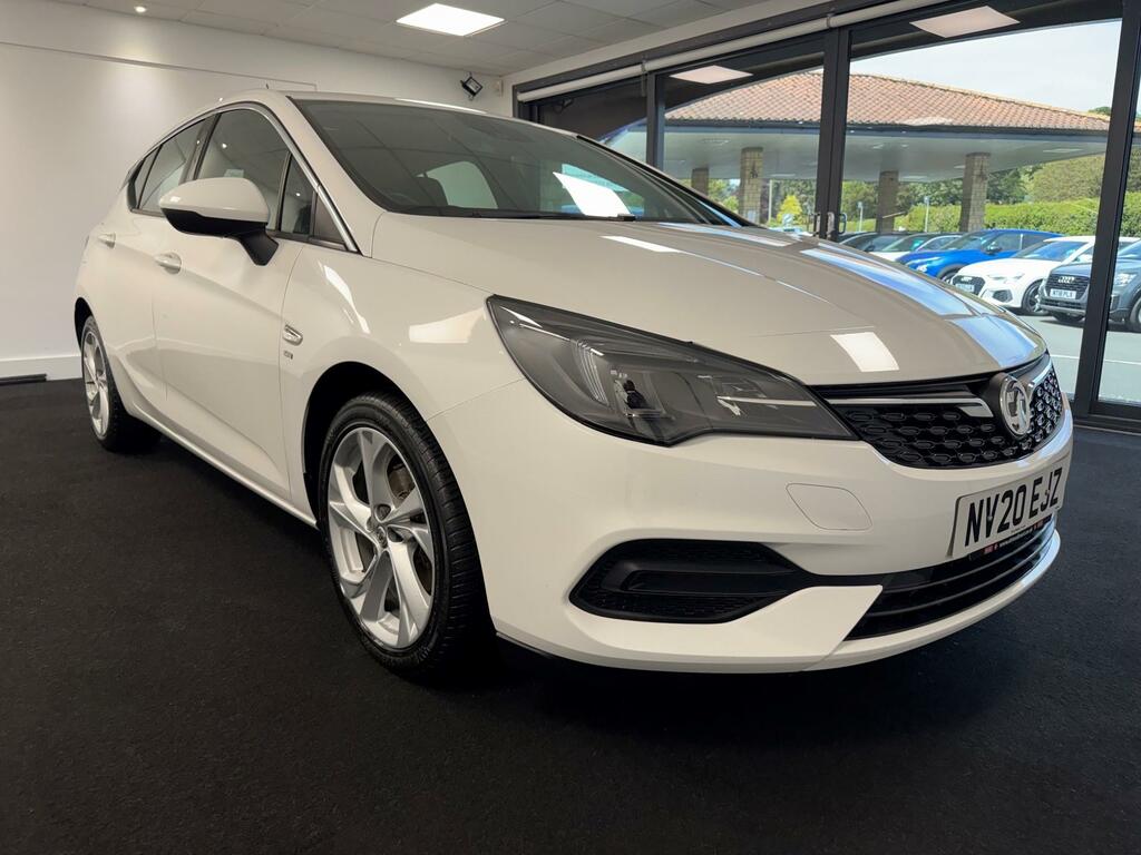 Vauxhall Astra 1.2 Turbo Sri Nav Hatchback Euro NV20EJZ White #3