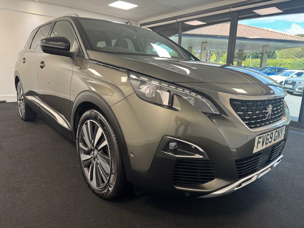 Peugeot 5008 7 Seater 1.5 Bluehdi Gt Line Premium Suv FV69GNY Grey #4