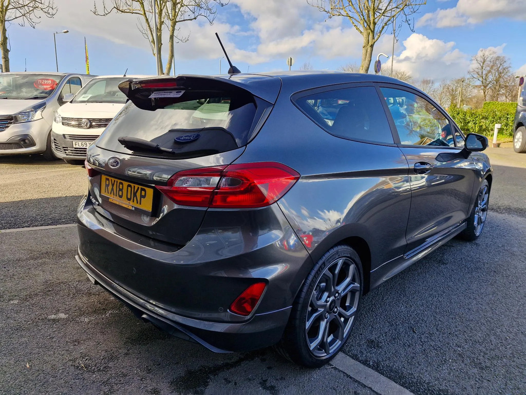 Ford Fiesta 1.0T Ecoboost St-line Hatchback RX18OKP  #4