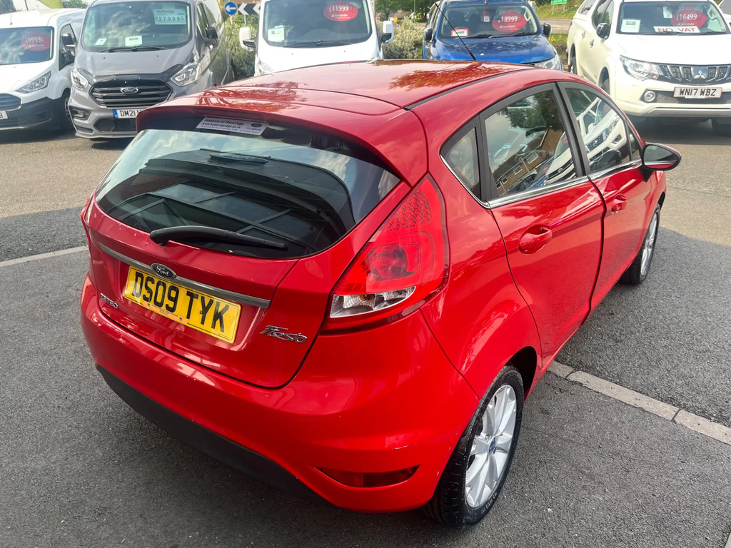 Ford Fiesta 1.25 Zetec Hatchback 133 Gkm, DS09TYK  #6