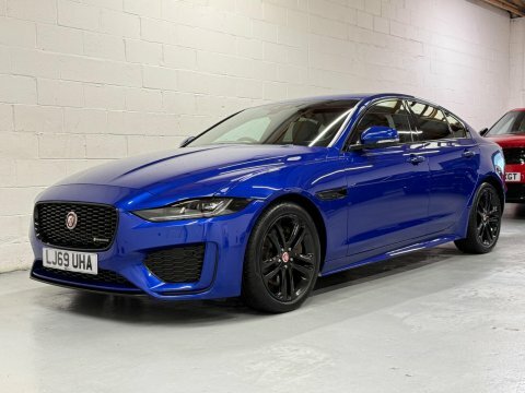 Jaguar XE 2.0 D180 R-dynamic LJ69UHA Blue #6