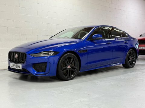 Jaguar XE 2.0 D180 R-dynamic LJ69UHA Blue #5