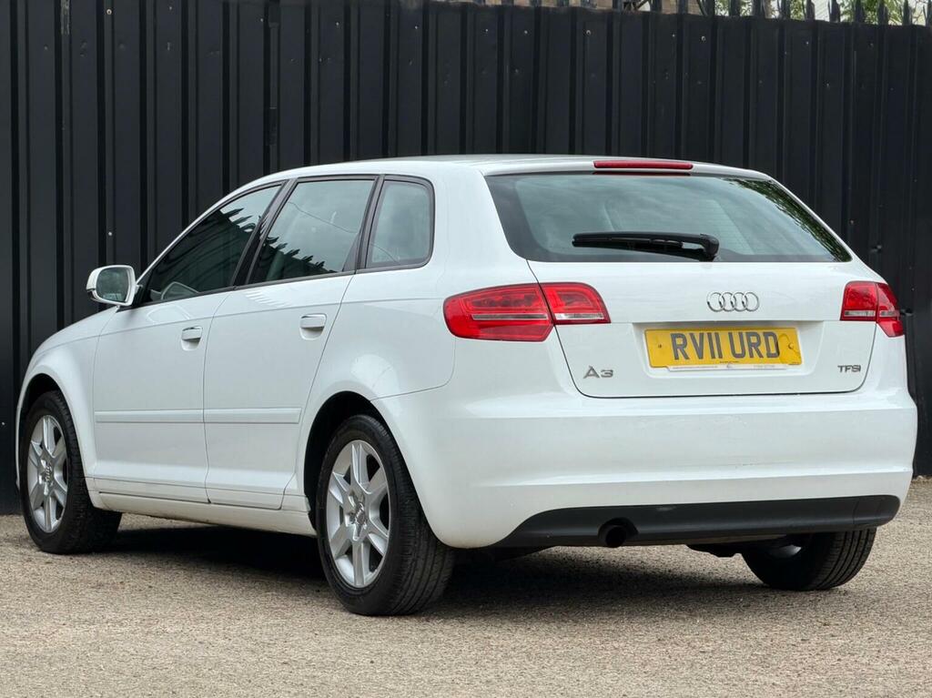 Audi A3 1.2 Tfsi Se Sportback Euro 5 S S White #6
