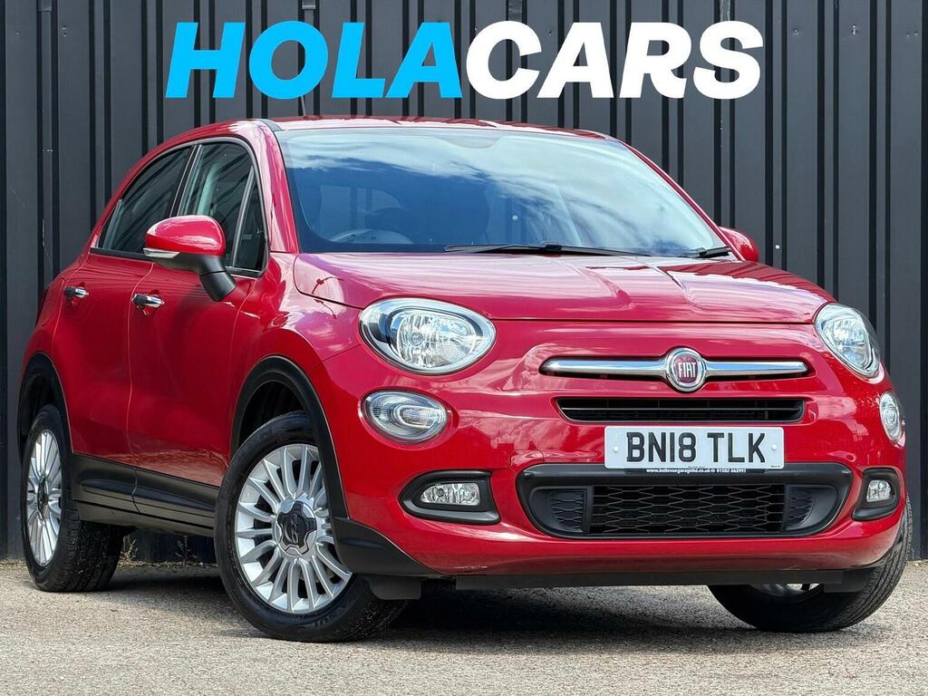 Fiat 500X 1.6 E-torq Pop Star Euro 6 Red