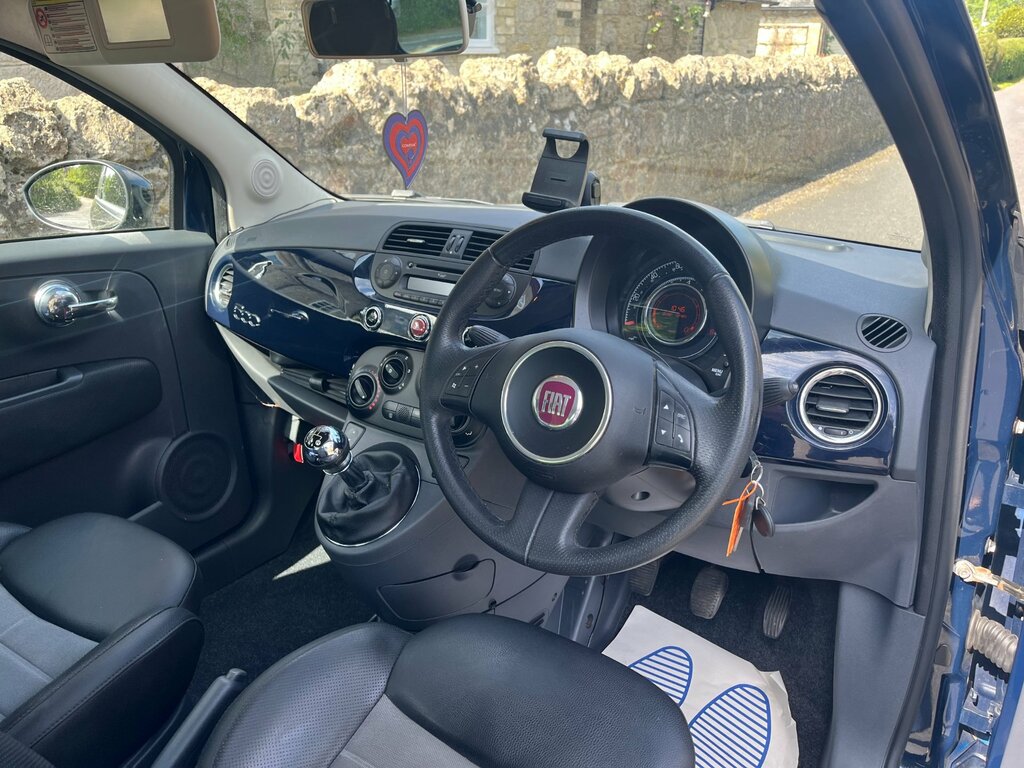 Fiat 500 0.9 Twinair Sport Hatchback Euro Blue #3