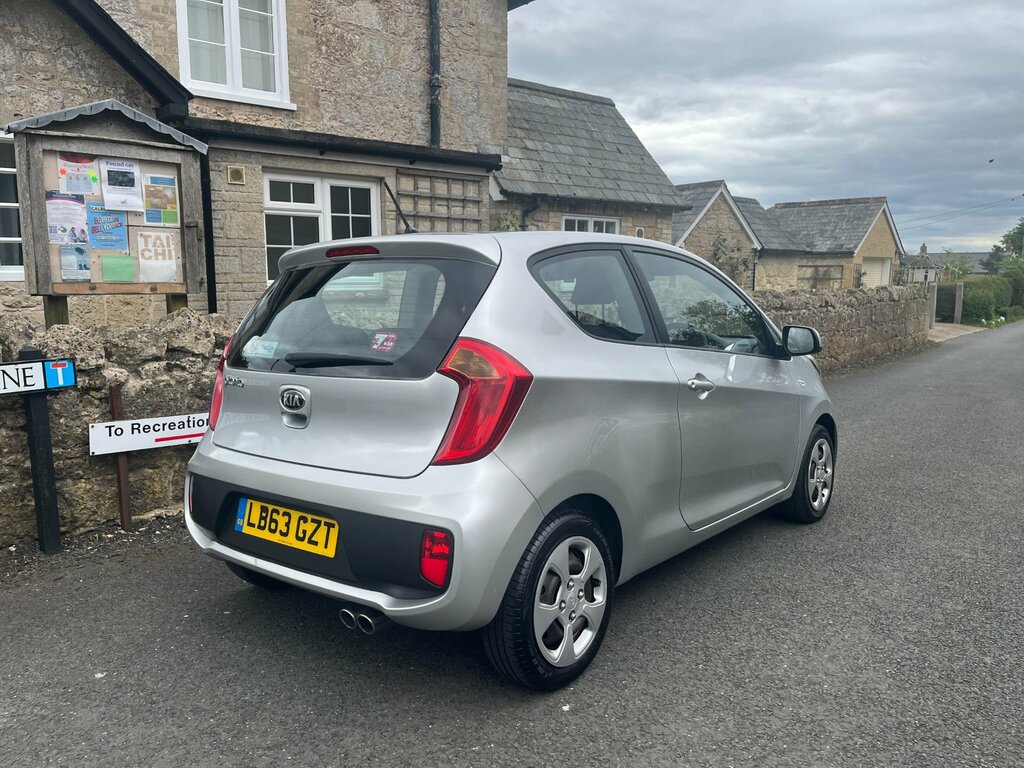Kia Picanto 1.0 1 Air Hatchback Euro 5 68 B LB63GZT Silver #4