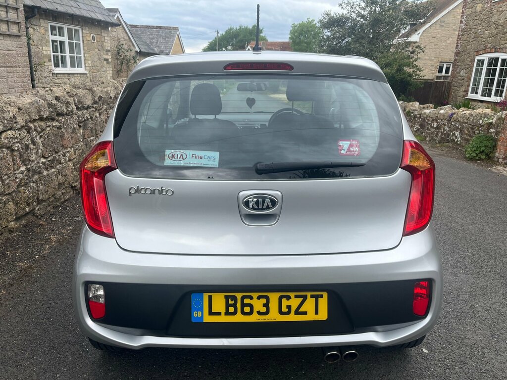 Kia Picanto 1.0 1 Air Hatchback Euro 5 68 B LB63GZT Silver #5