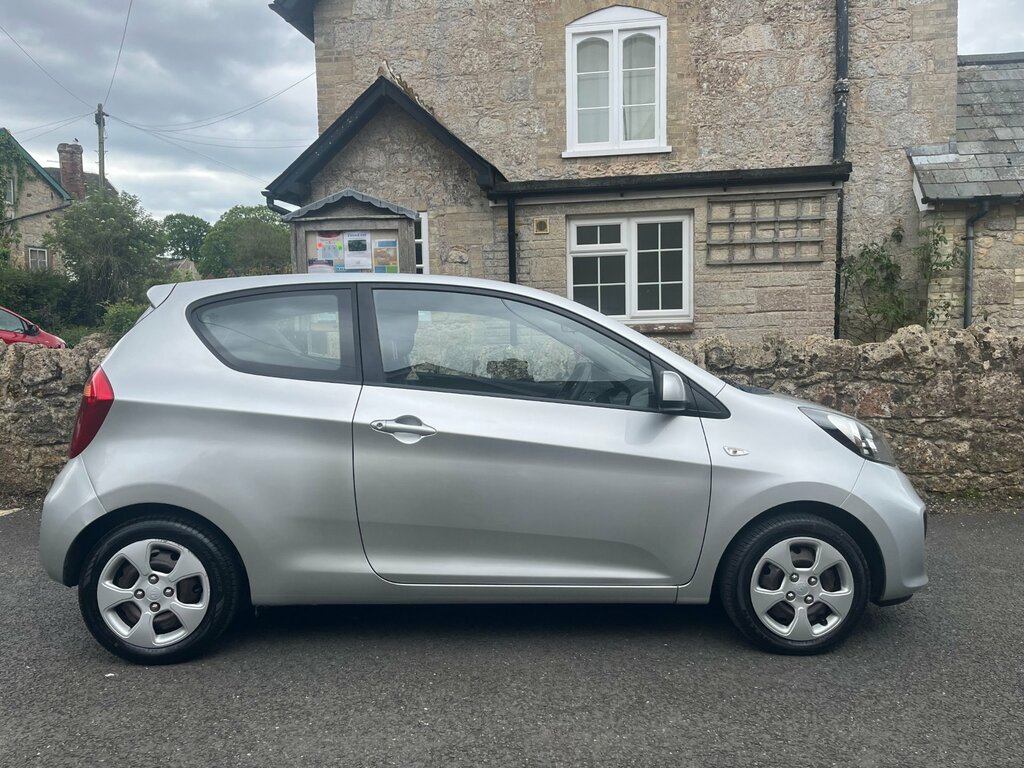 Kia Picanto 1.0 1 Air Hatchback Euro 5 68 B LB63GZT Silver #2
