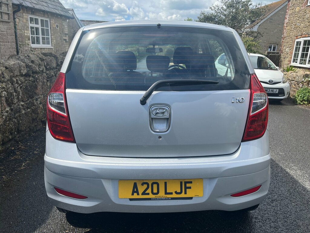 Hyundai I10 1.2 Active Hatchback Euro 5 85 A20LJF Silver #5