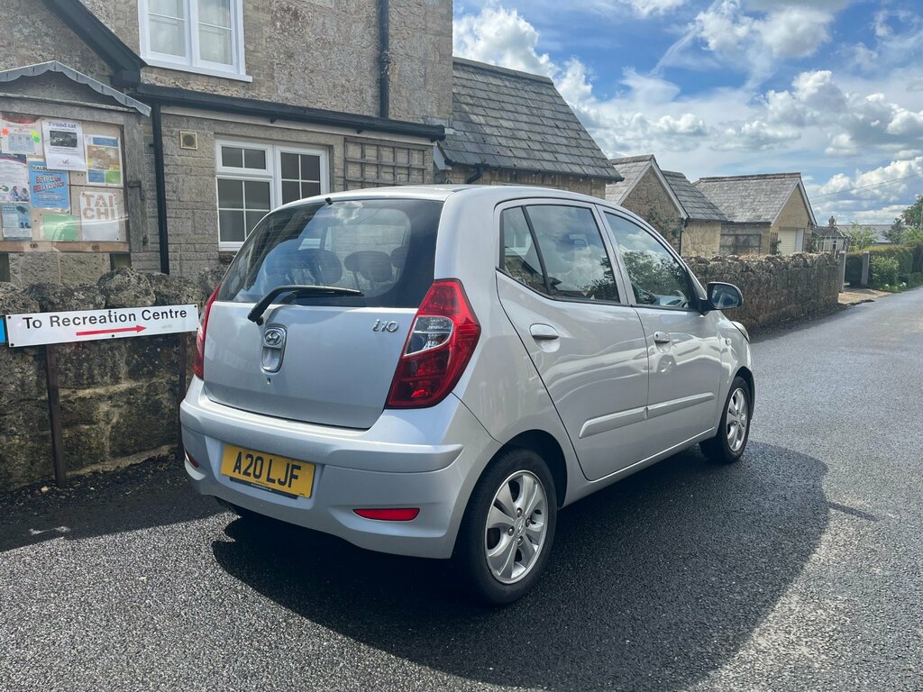 Hyundai I10 1.2 Active Hatchback Euro 5 85 A20LJF Silver #4