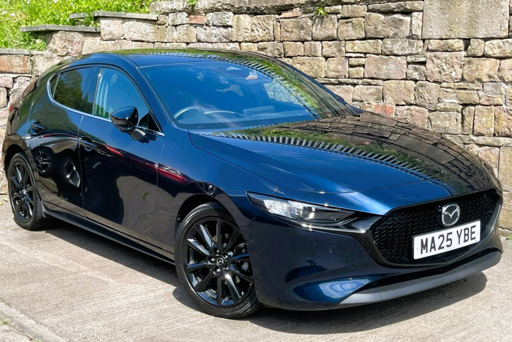 Mazda 3 2.5 E-skyactiv G Mhev 140 Homura Blue