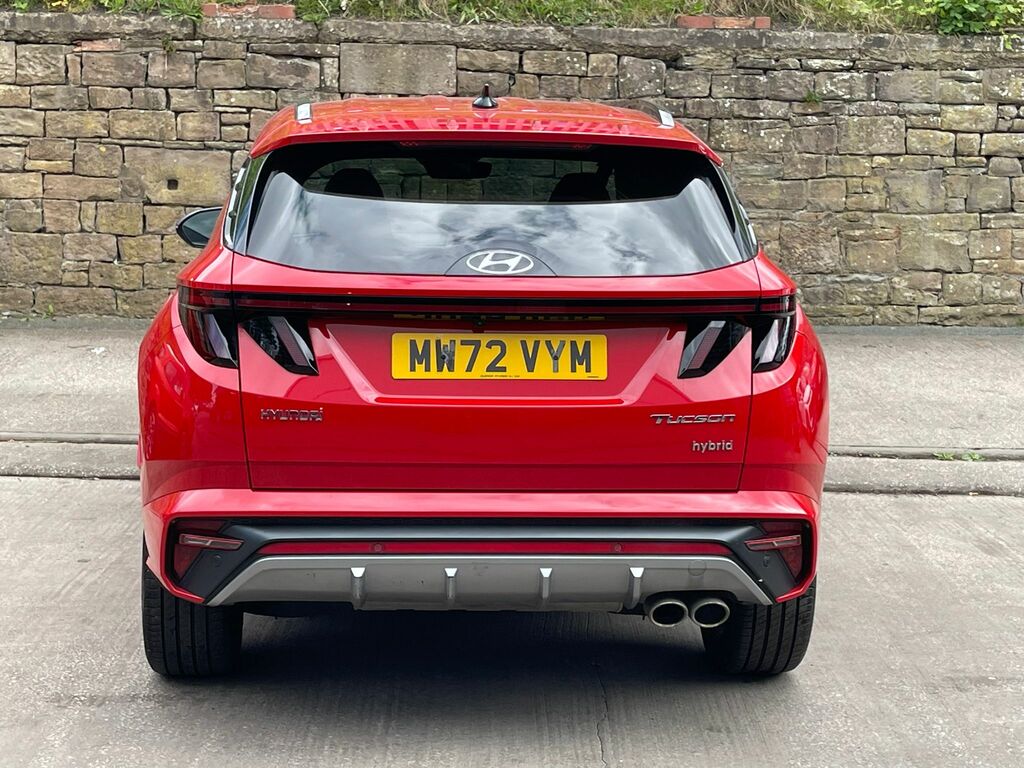Hyundai Tucson 1.6 Tgdi Hybrid 230 N Line 2Wd MW72VYM Red #5