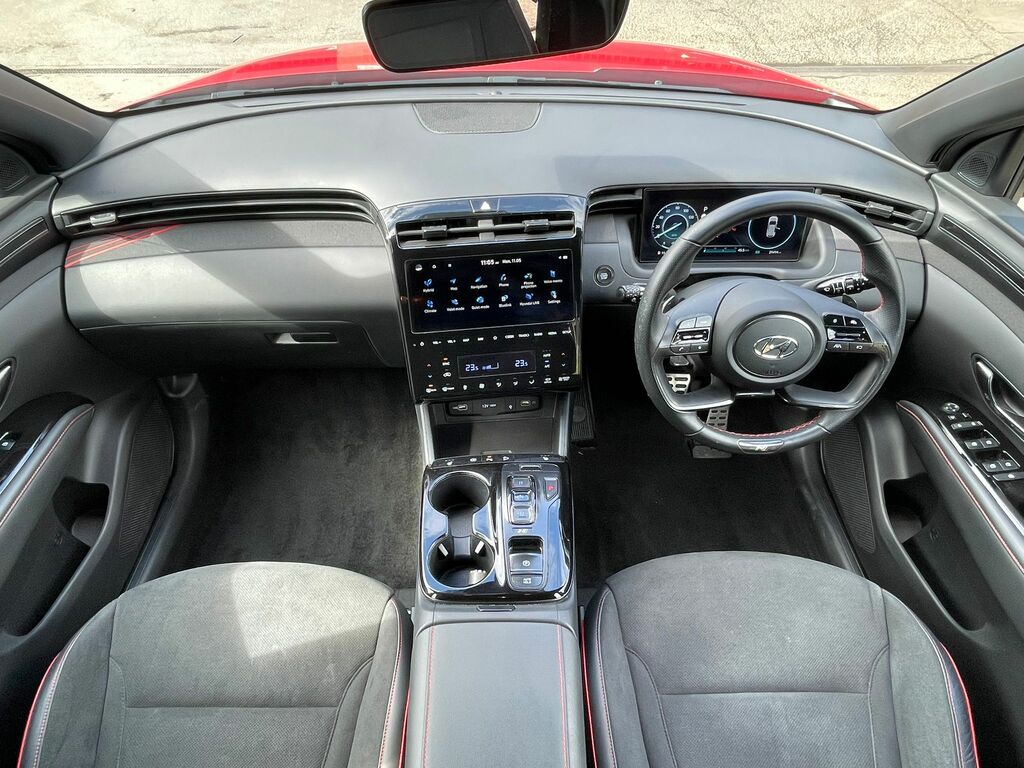 Hyundai Tucson 1.6 Tgdi Hybrid 230 N Line 2Wd MW72VYM Red #6