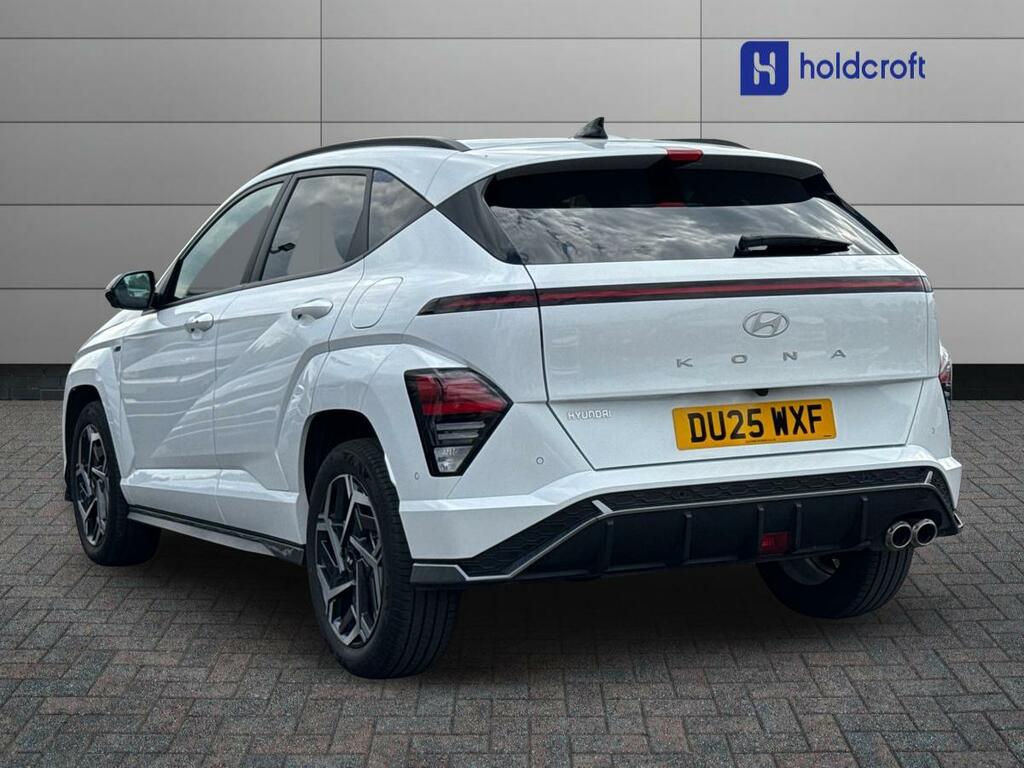 Hyundai Kona 1.6T 138 N Line S Dct DU25WXF White #3